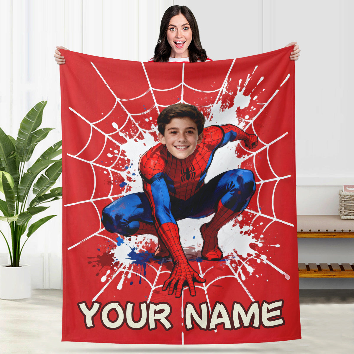 Spider-Man Heroes Custom Blanket