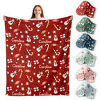 Personalized Blanket for Christmas with Name