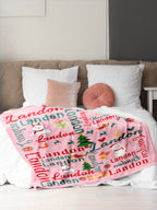 Personalized Blanket for Christmas with Name