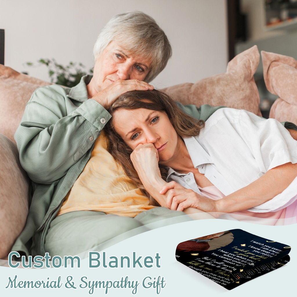 Personalized Memorial Blanket for Loved Ones
