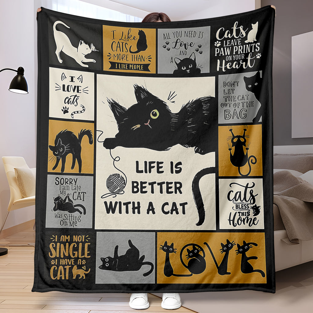 Specific Cozy Polyester Animal Blankets