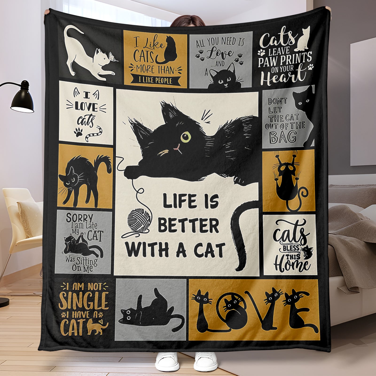 Specific Cozy Polyester Animal Blankets