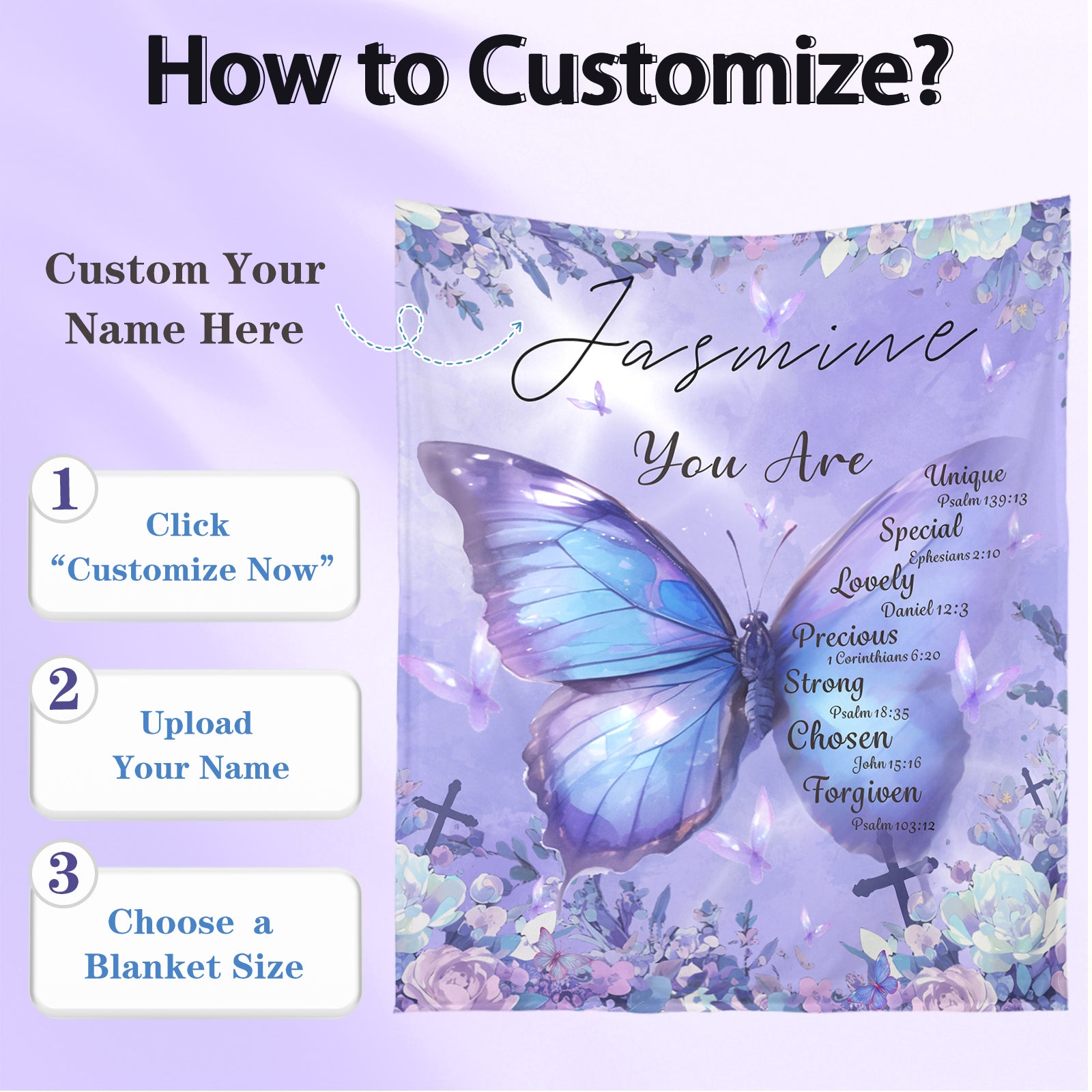Faithful Comfort Custom Blankets