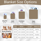 Custom Photo Blanket for Family