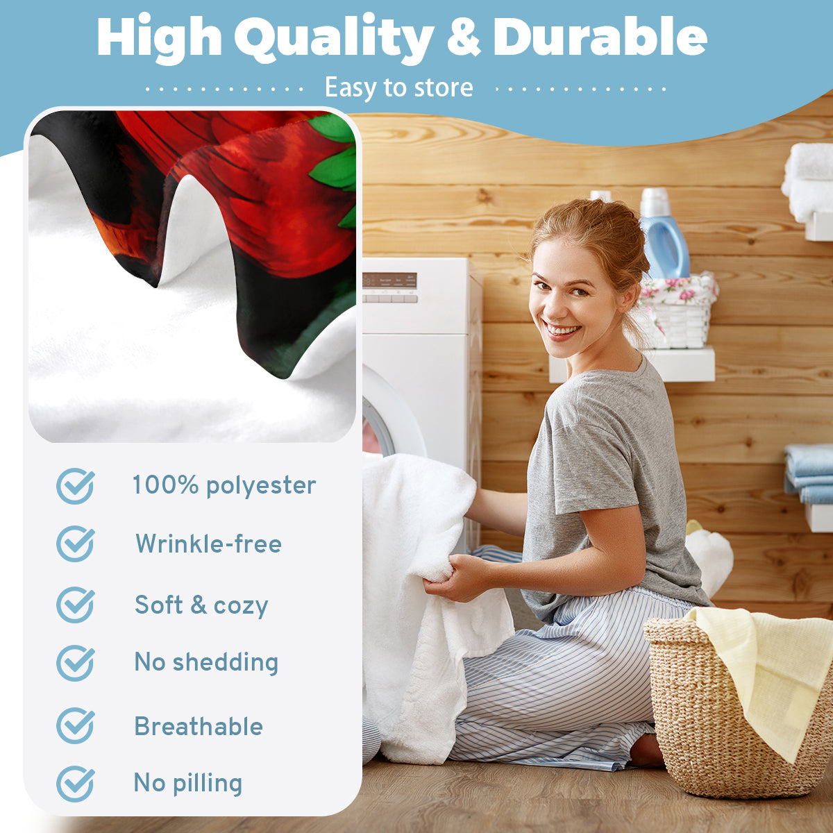 Specific Cozy f-caw-f Blanket