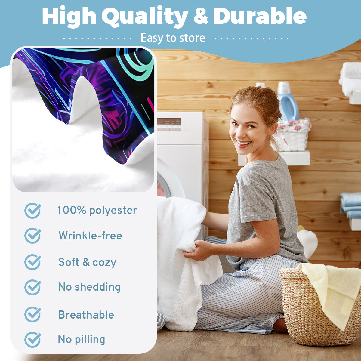 Specific Design Polyester Blanket