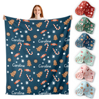 Personalized Blanket for Christmas with Name