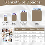 Custom Photo Blanket for Family