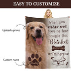 Personalized Dog Memorial Blanket