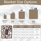 Custom Photo Blanket for Couples