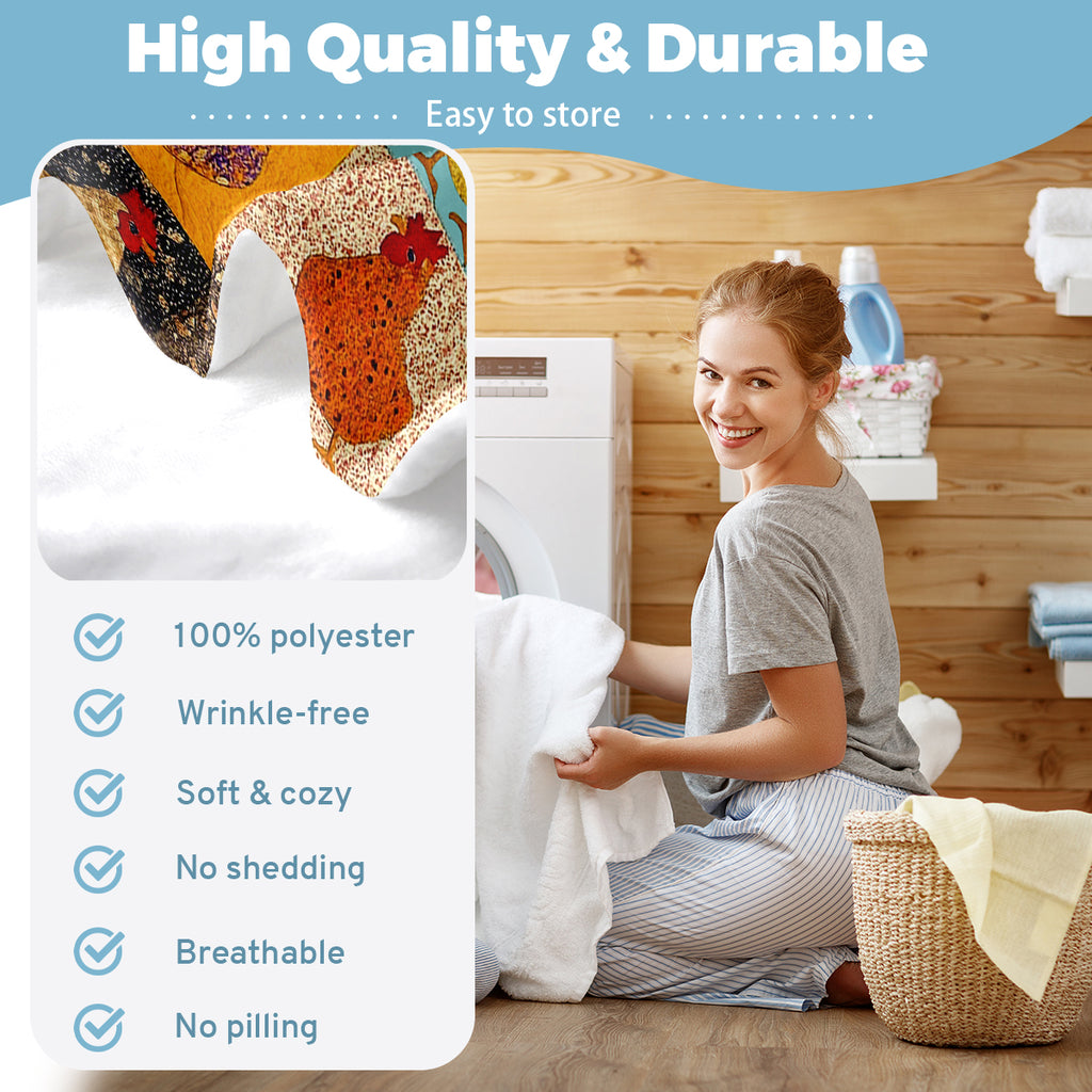 Specific Cozy Polyester Animal Blankets