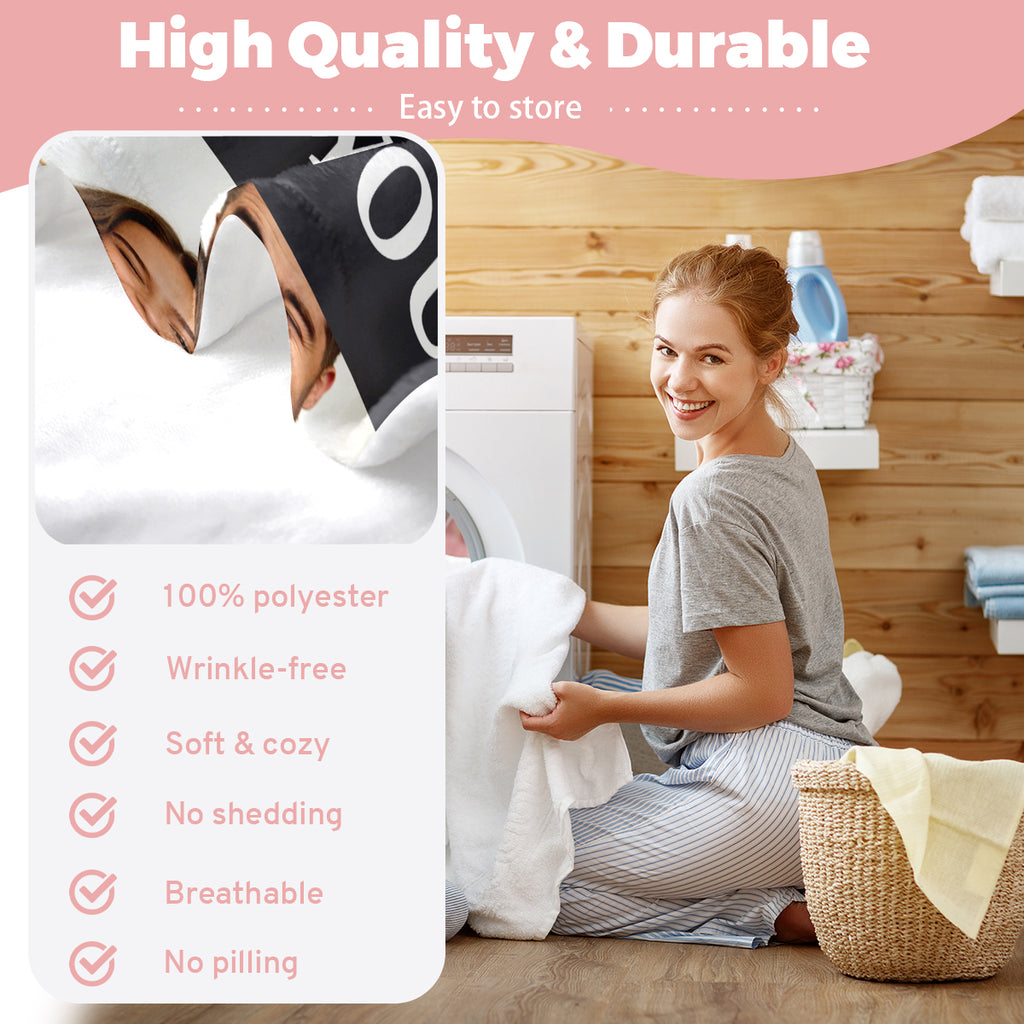 A Cozy Photo Blanket Made for Couples in Love