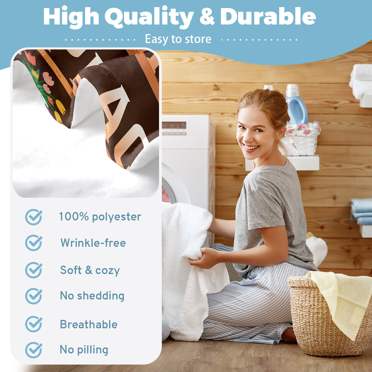 Specific Design Polyester Blanket