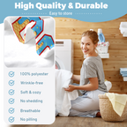 Ice-Cream-Drip–Inspired Baseball Blanket with Name and Number