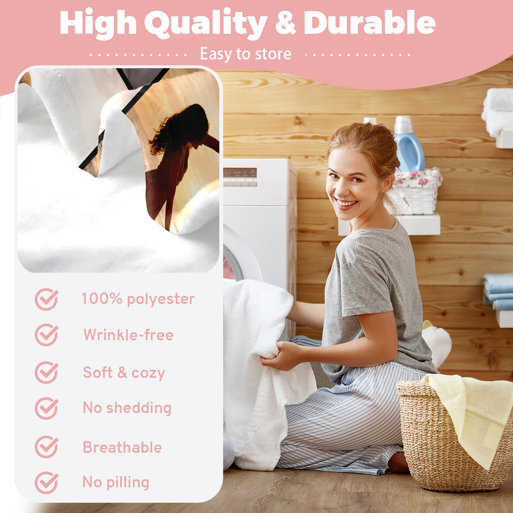 Custom Blanket for Couples with Photos
