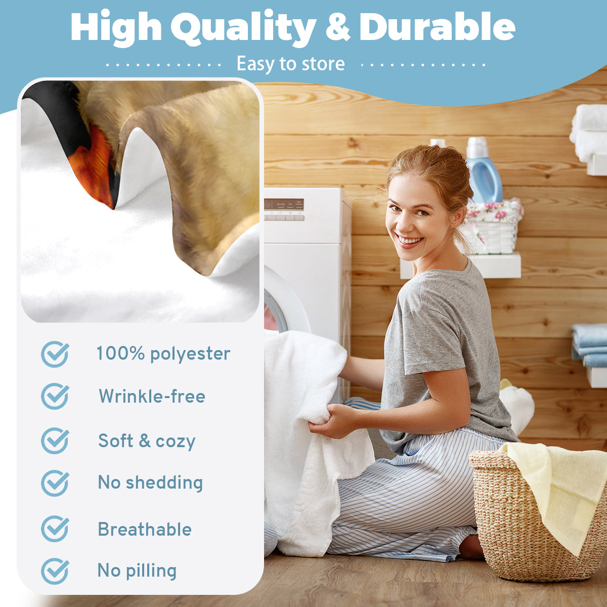 Specific Cozy f-quack-f Blanket