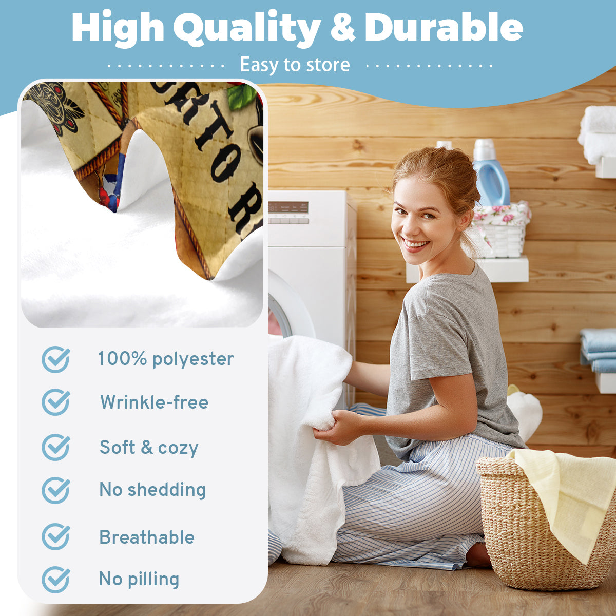 Specific Design Polyester Blanket