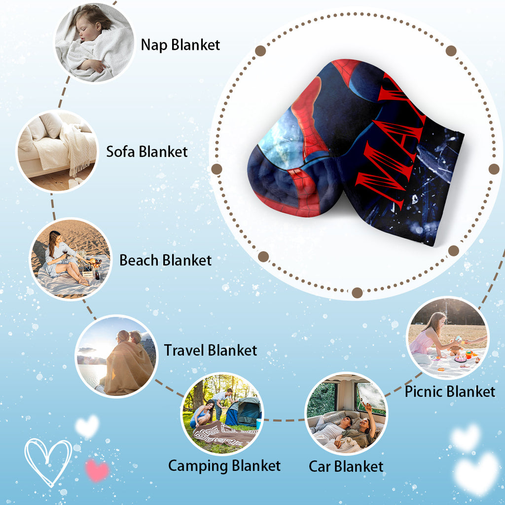 Spider-Man Heroes Custom Blanket