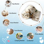 Specific Cozy Polyester Animal Blankets