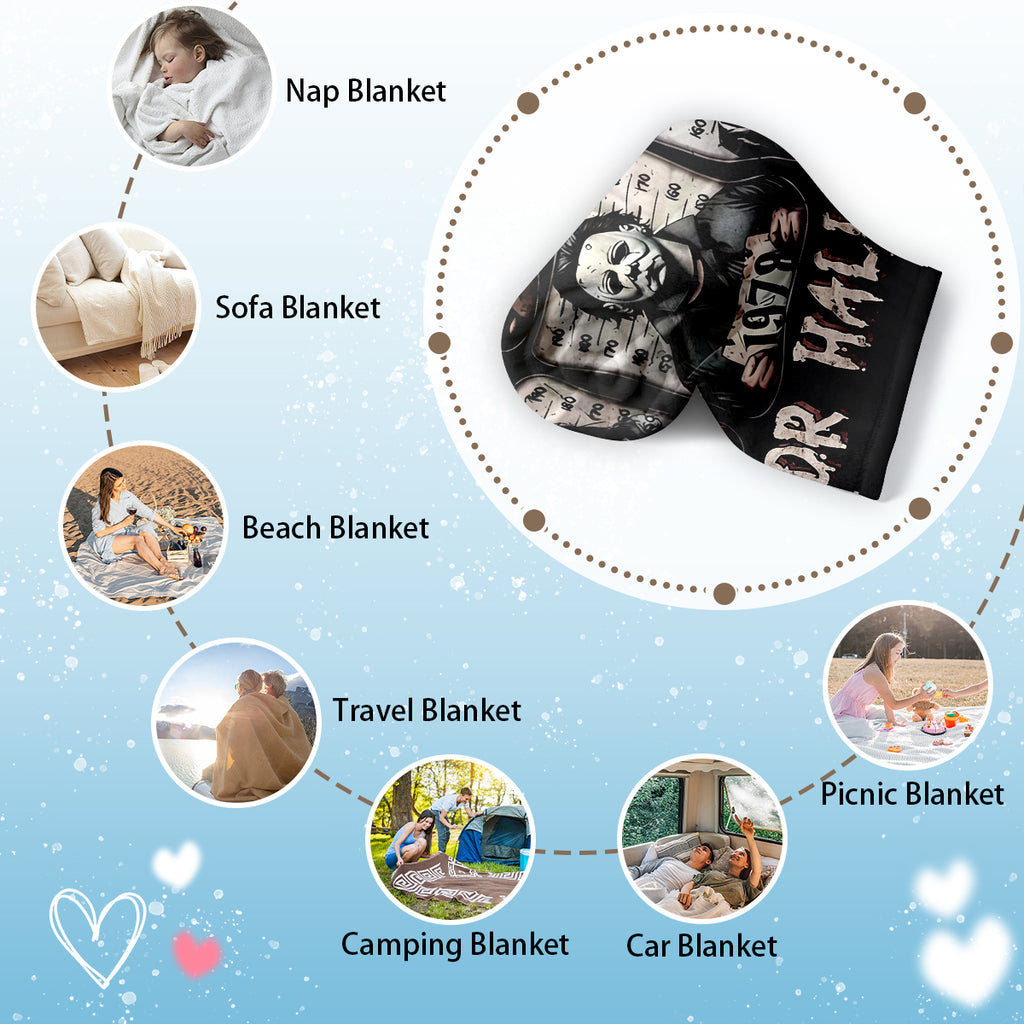 Horror Clash Fleece Blanket