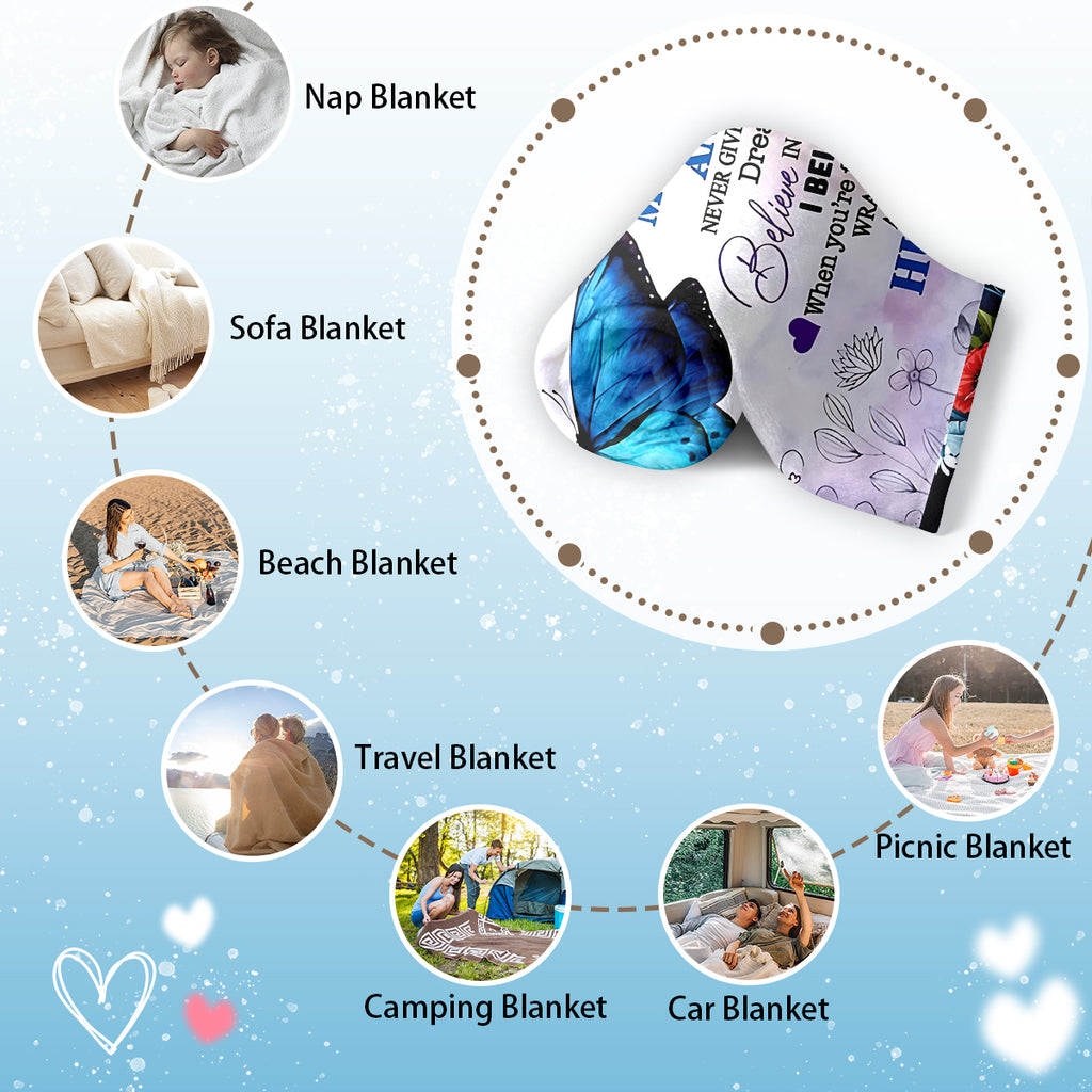 Warm Throw Blanket for Grandma