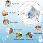 Specific Design Blanket with Bow
