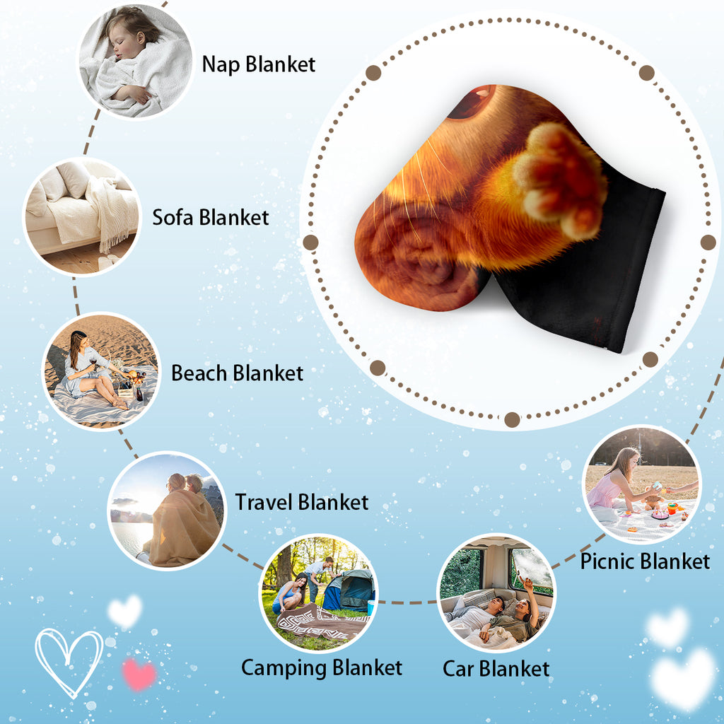 Specific Cozy f-meow-f Blanket