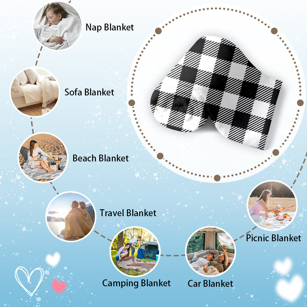 Checkered Pattern Blanket