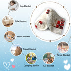 Christmas Snowman Blanket