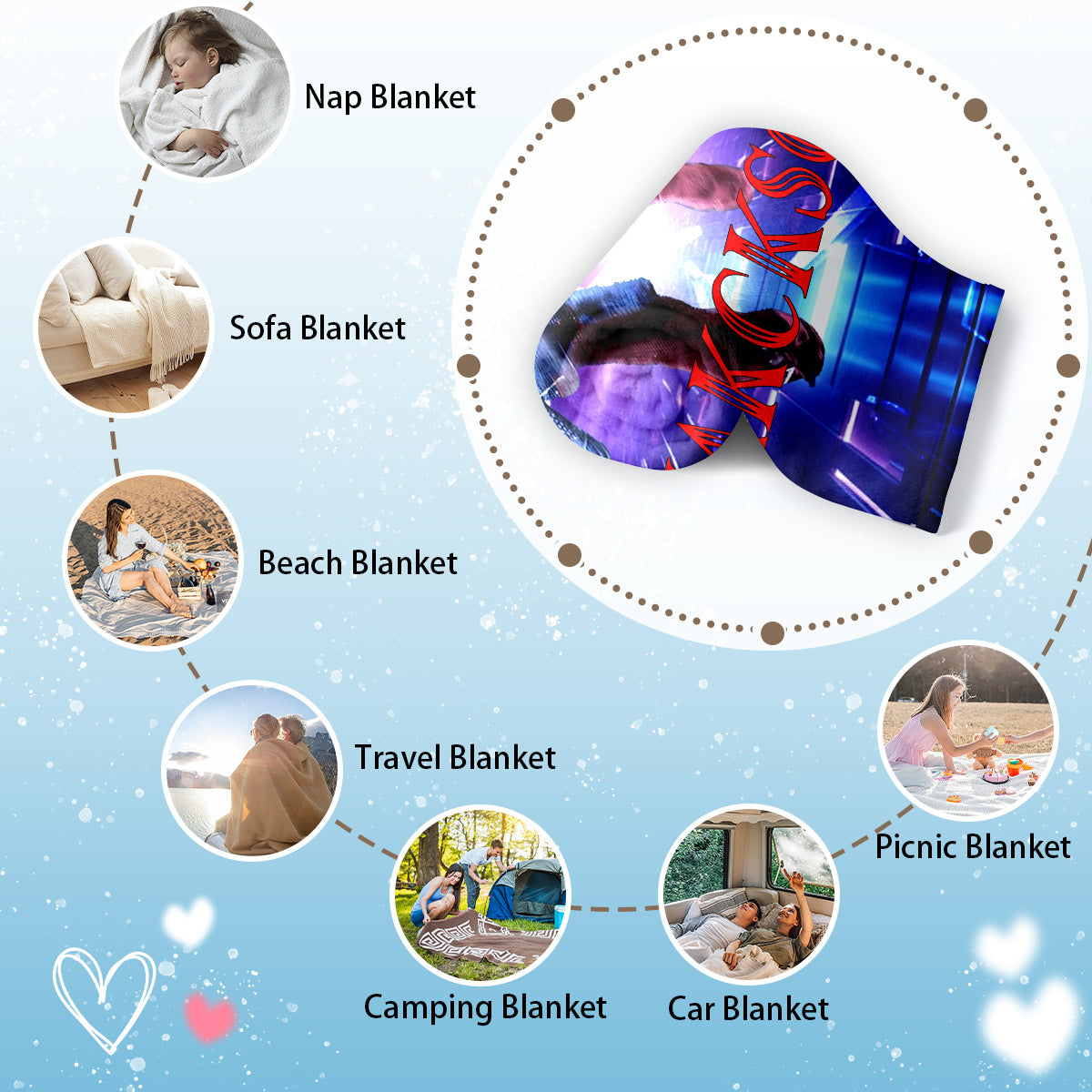 Spider-Man Heroes Custom Blanket