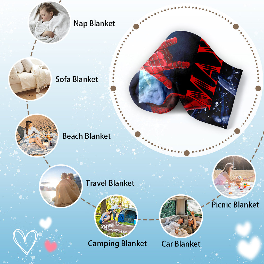 Spider-Man Heroes Custom Blanket