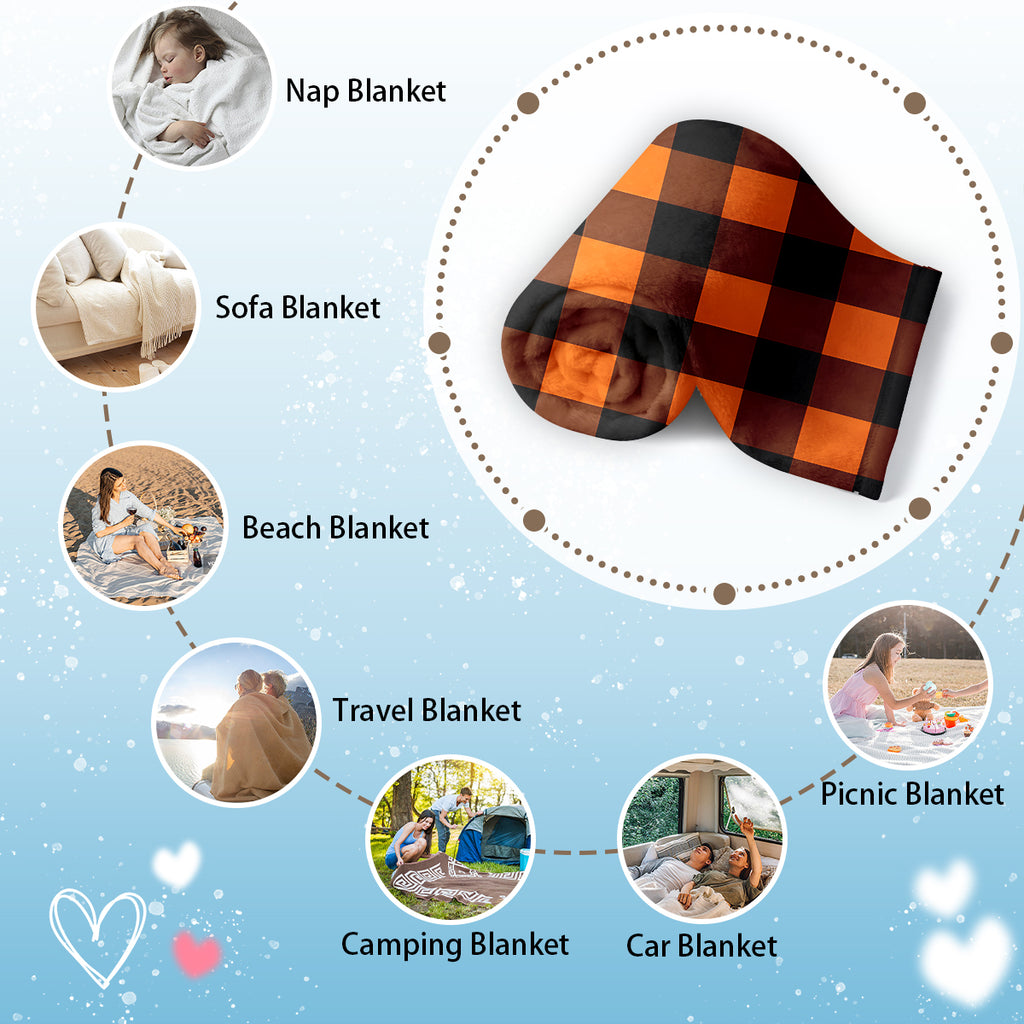 Checkered Pattern Blanket