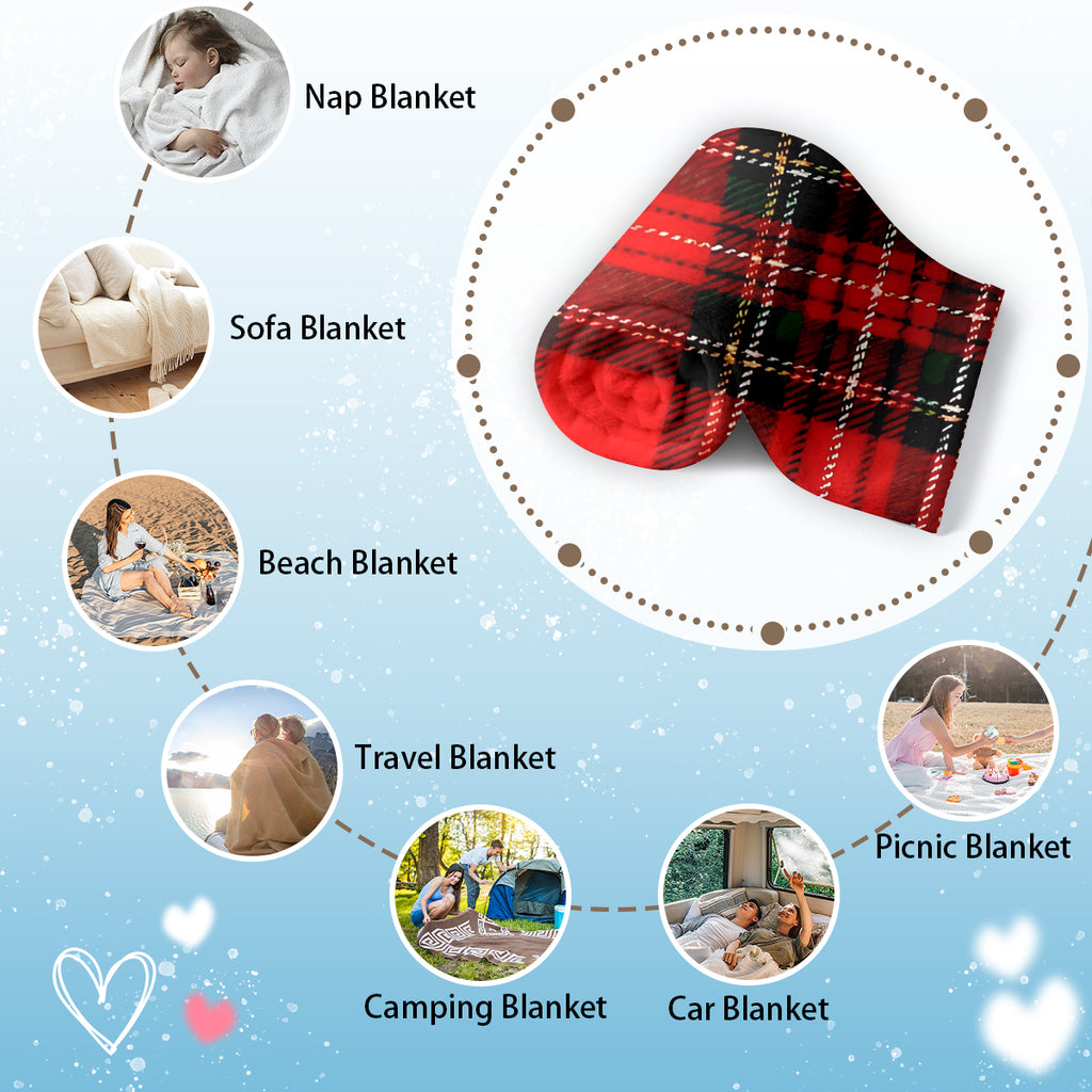 Checkered Pattern Blanket