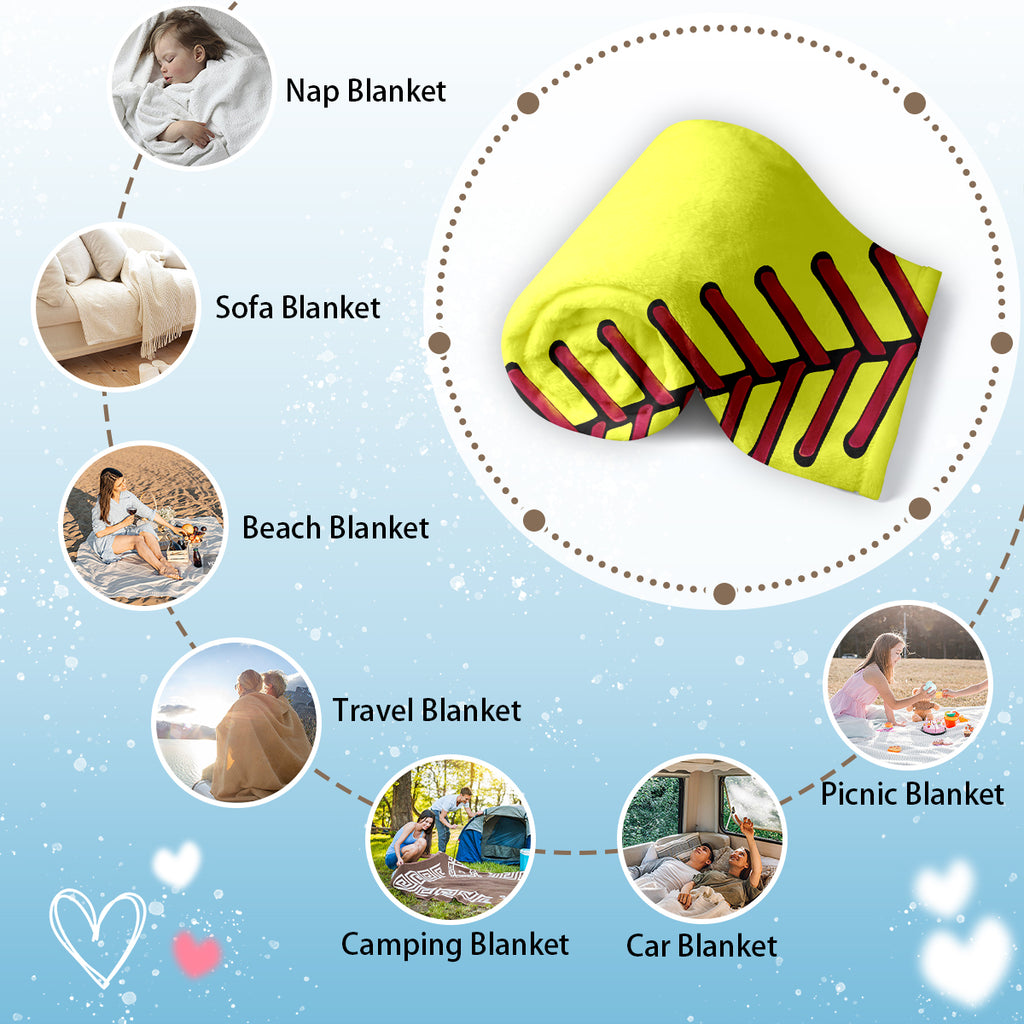 Ball Game Fleece Blankets