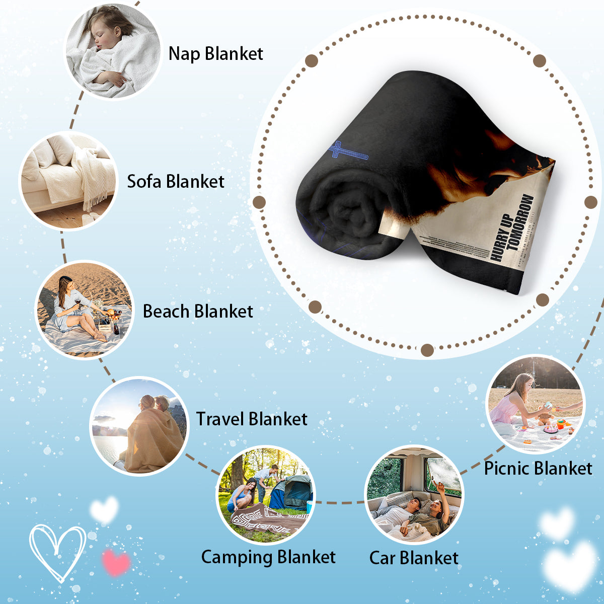 Celebrity Star Fleece Blanket
