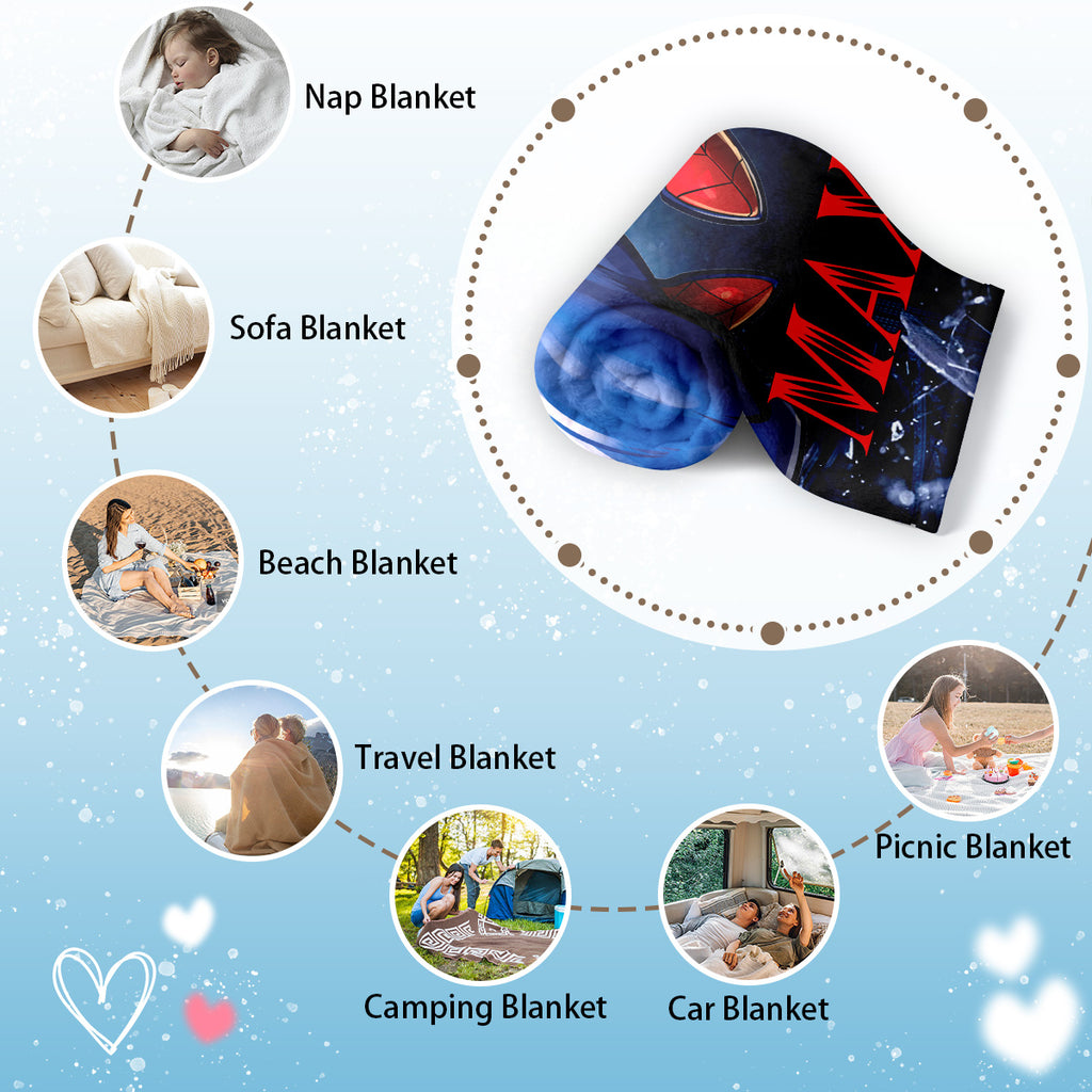 Spider-Man Heroes Custom Blanket