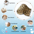 Wild Leopard Print Blanket