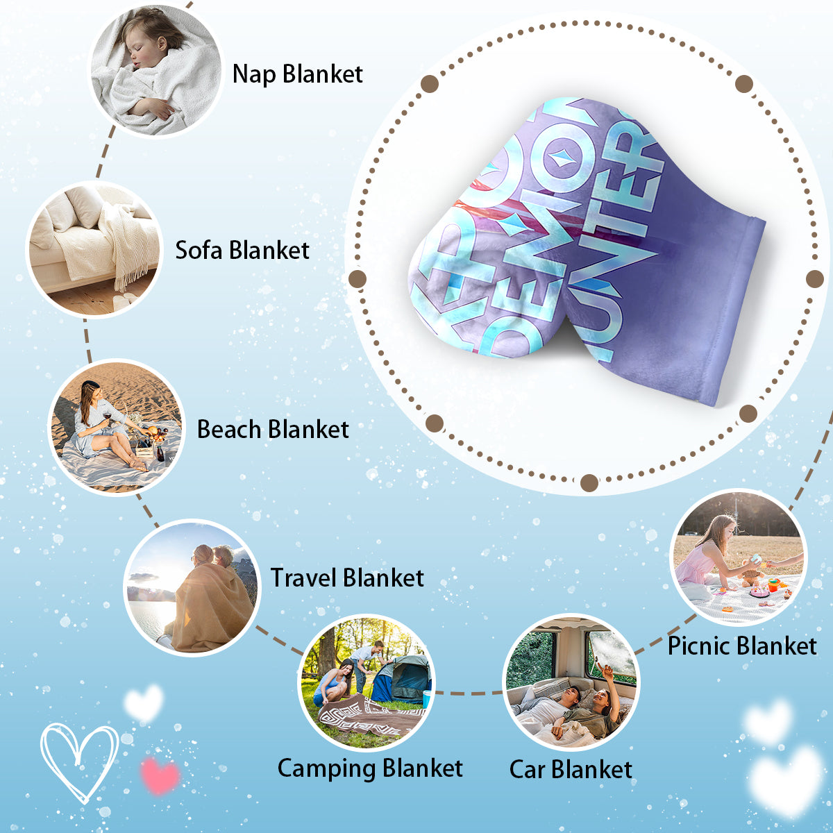 Kpop Vibes Blanket