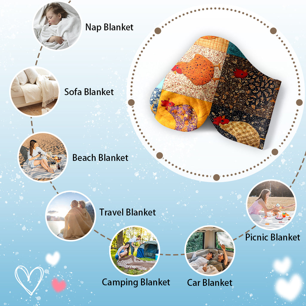 Specific Cozy Polyester Animal Blankets