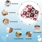 Specific Design Blanket with Bow