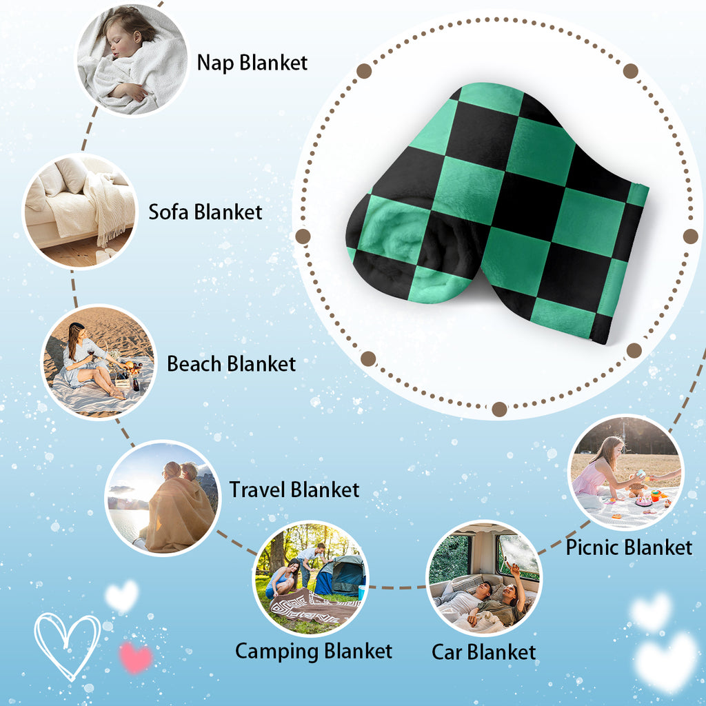 Checkered Pattern Blanket