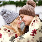 Flower Garden Polyester Blanket