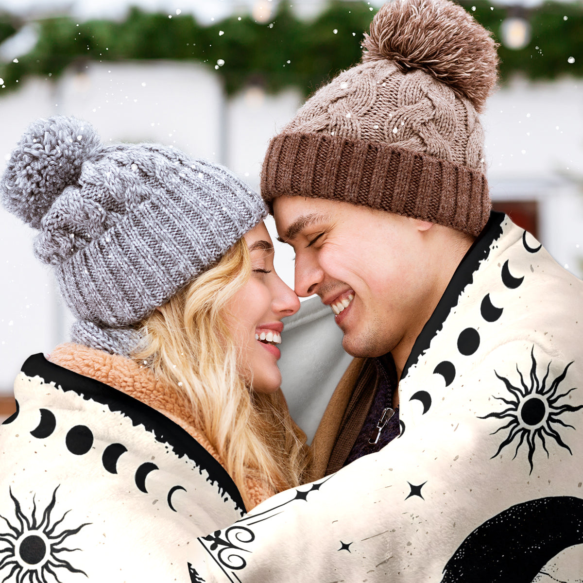 Skeleton Heart Blanket – Special Valentine’s Day Gift for Couples