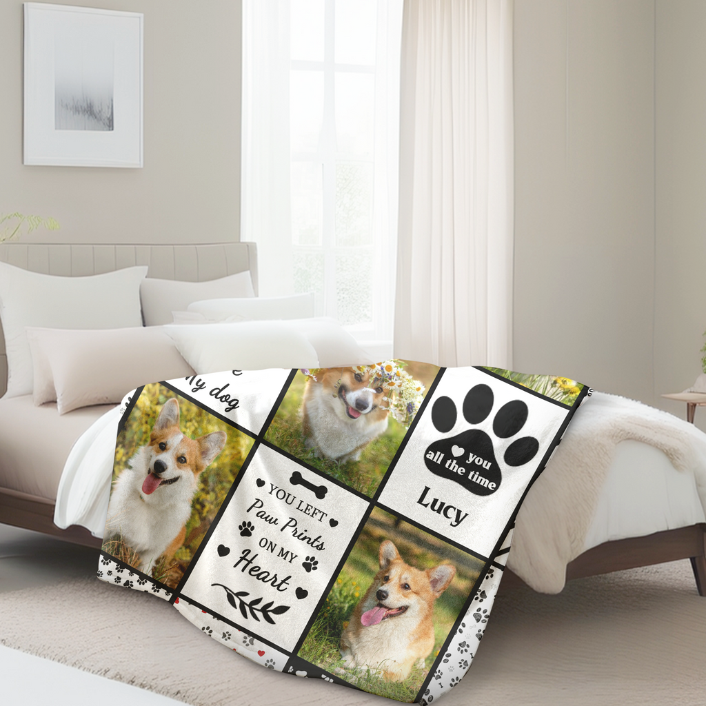 Custom Pet Memorial Blanket