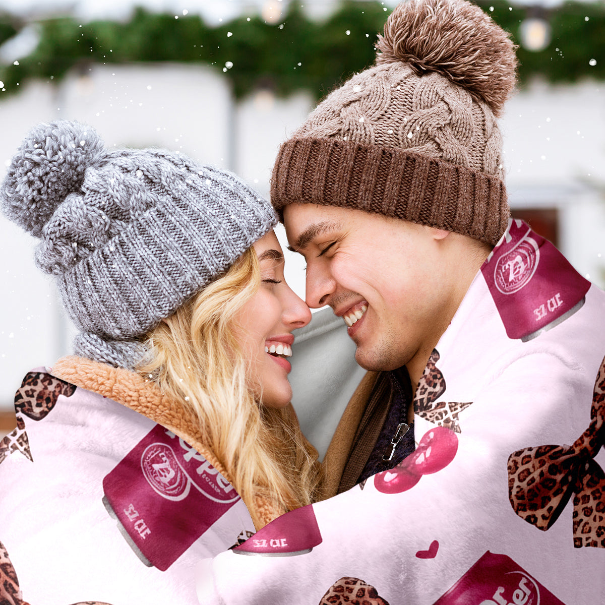 Specific Design Blanket with Bow