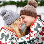 Specific Design Blanket with Bow