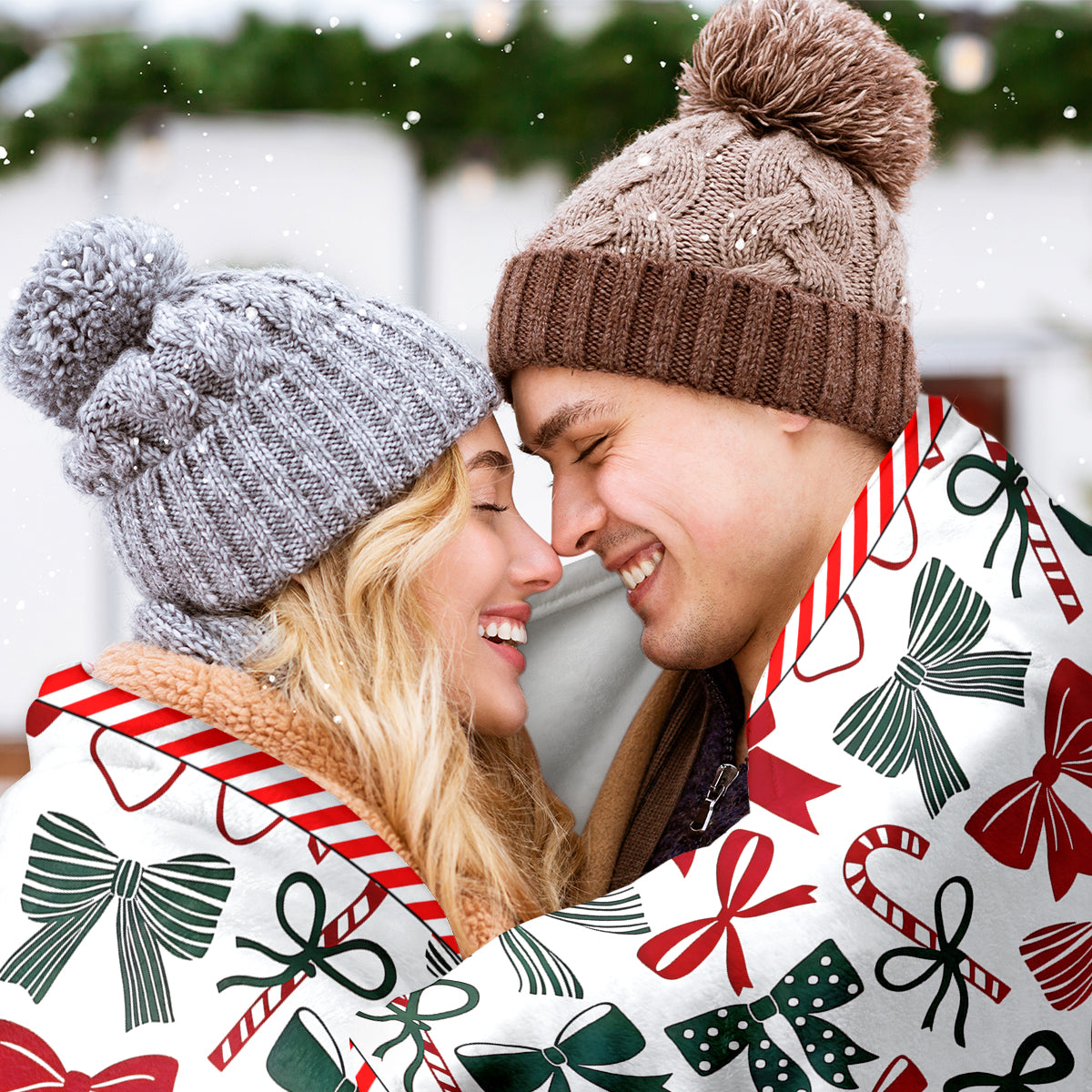 Specific Design Blanket with Bow