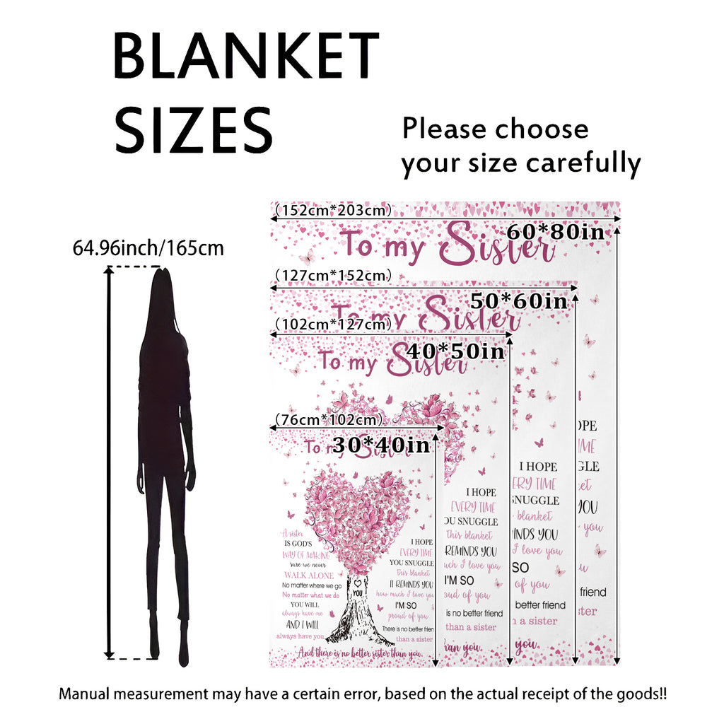 Sweet Memories Blanket for Sisters