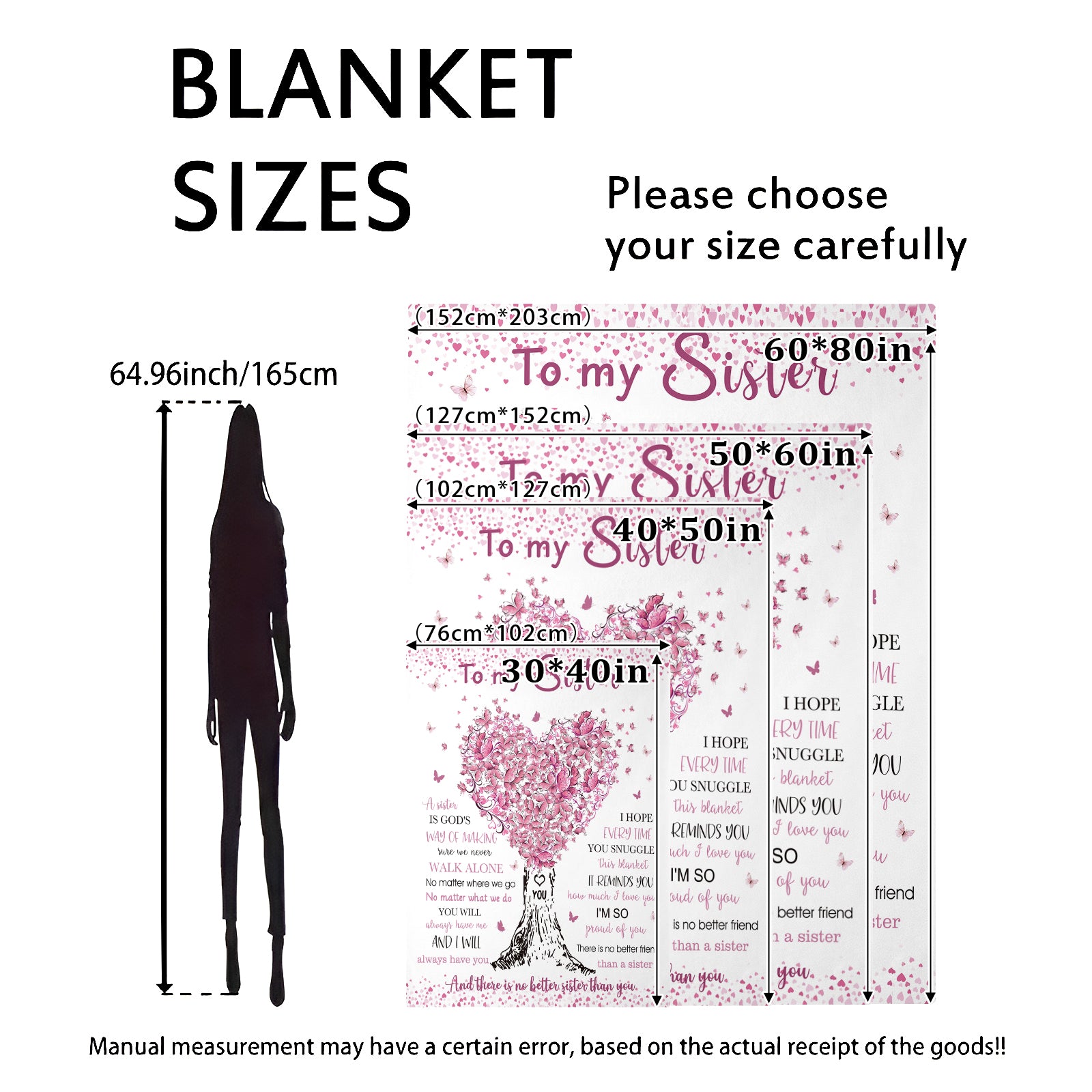 Sweet Memories Blanket for Sisters