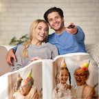 Custom Photo Blanket for Family